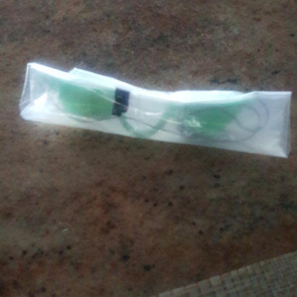 tanning "peepers" green w/tie sold on title - Picture 3 of 3